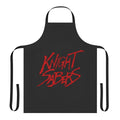 Retro anime-inspired apron featuring the Knight Sabers from Bubblegum Crisis