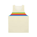 Retro Apple Rainbow Tank Top - Colorful, Vintage-Inspired Unisex Apparel