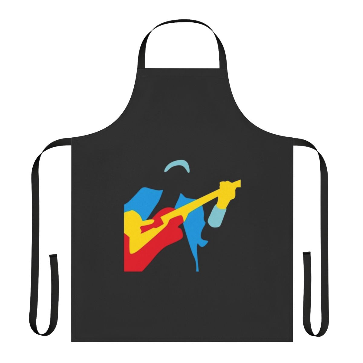 Retro-style apron featuring the iconic Dire Straits logo and album artwork
