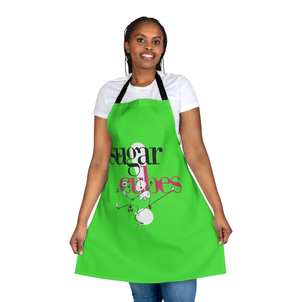 Apron featuring the iconic logo and artwork of the Icelandic band The Sugarcubes