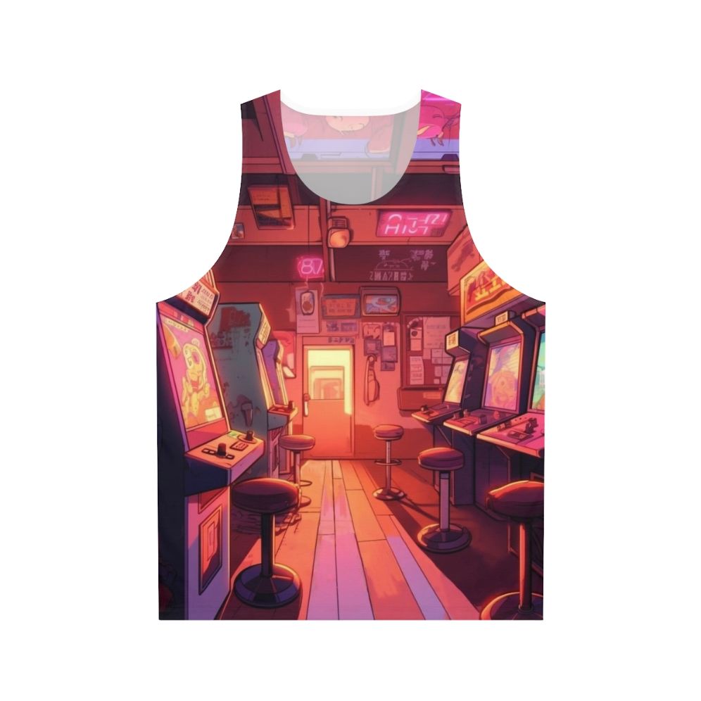 Retro Arcade Inspired Stranger Things Unisex Tank Top