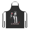 Retro-style apron featuring Professor character from the hit Netflix series Money Heist (La Casa de Papel)
