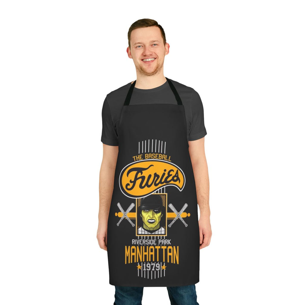 Retro baseball apron inspired by the iconic Baseball Furies gang from the 1979 cult classic film "The Warriors"