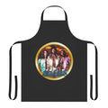 Vintage 1970s-style custom apron featuring the Bee Gees logo and design