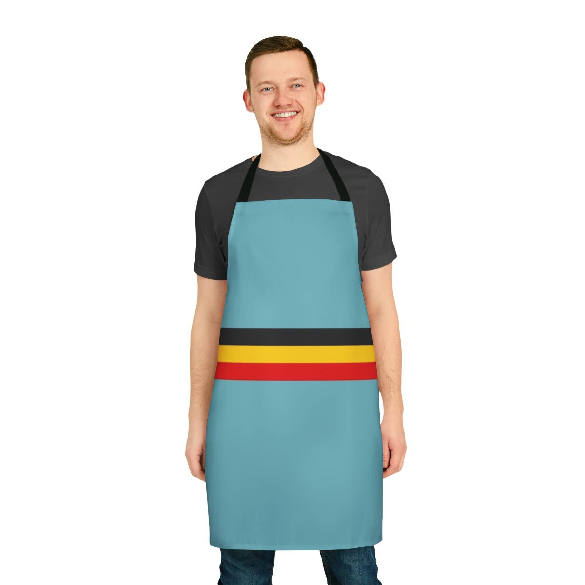 Retro Belgium cycling apron with vintage design