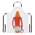 Retro-styled apron featuring the iconic image of tennis legend Bjorn Borg