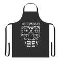 Black and white apron inspired by the cult classic film 'They Live' by John Carpenter