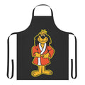 Black apron featuring the classic cartoon character Hong Kong Phooey