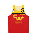 Retro BMX Racing Mike Miranda No. 3 Unisex Tank Top