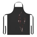 Retro-style boxer motivational apron