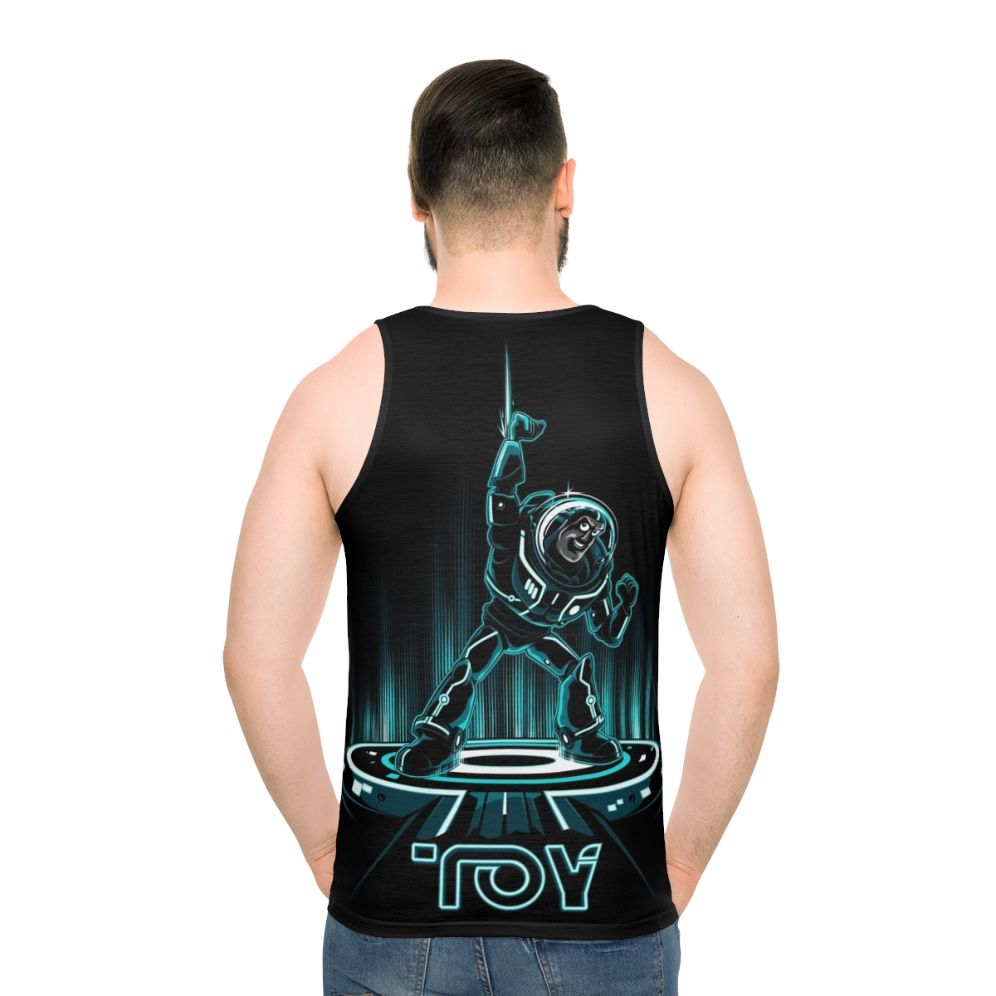Retro Buzz Tron Unisex Tank Top