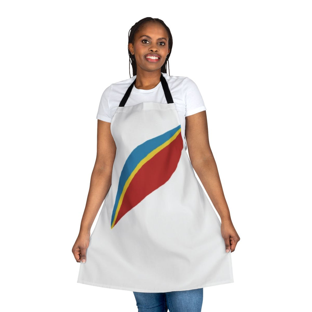 Retro Captain Eo inspired apron featuring Michael Jackson and 1980s aesthetic