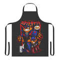 Retro-style apron featuring Swat Kats-inspired vector illustration
