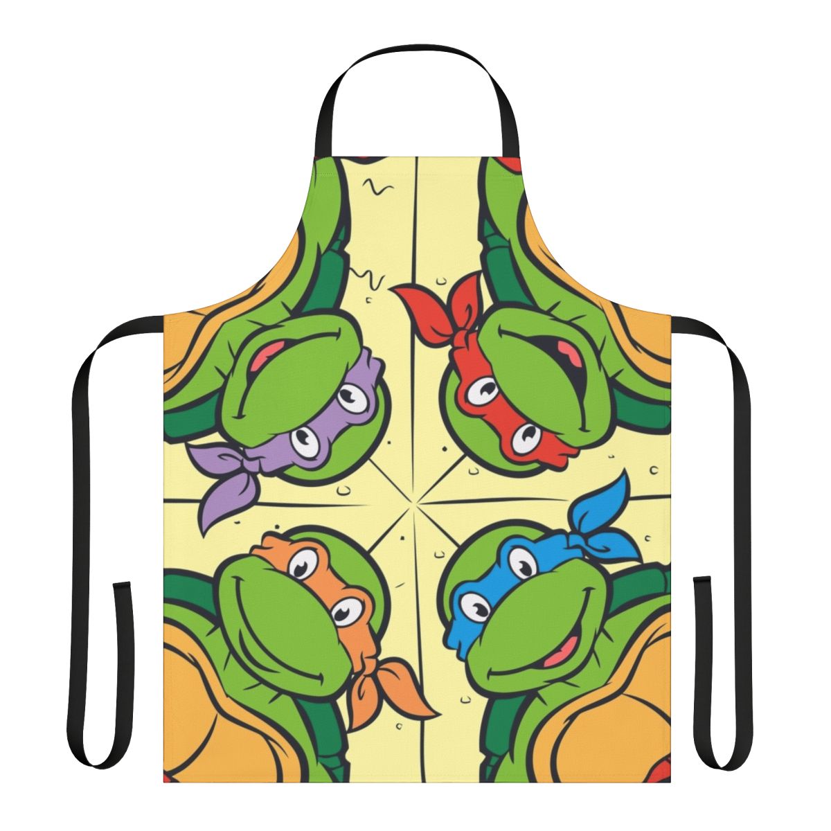 Colorful Teenage Mutant Ninja Turtles Themed Apron