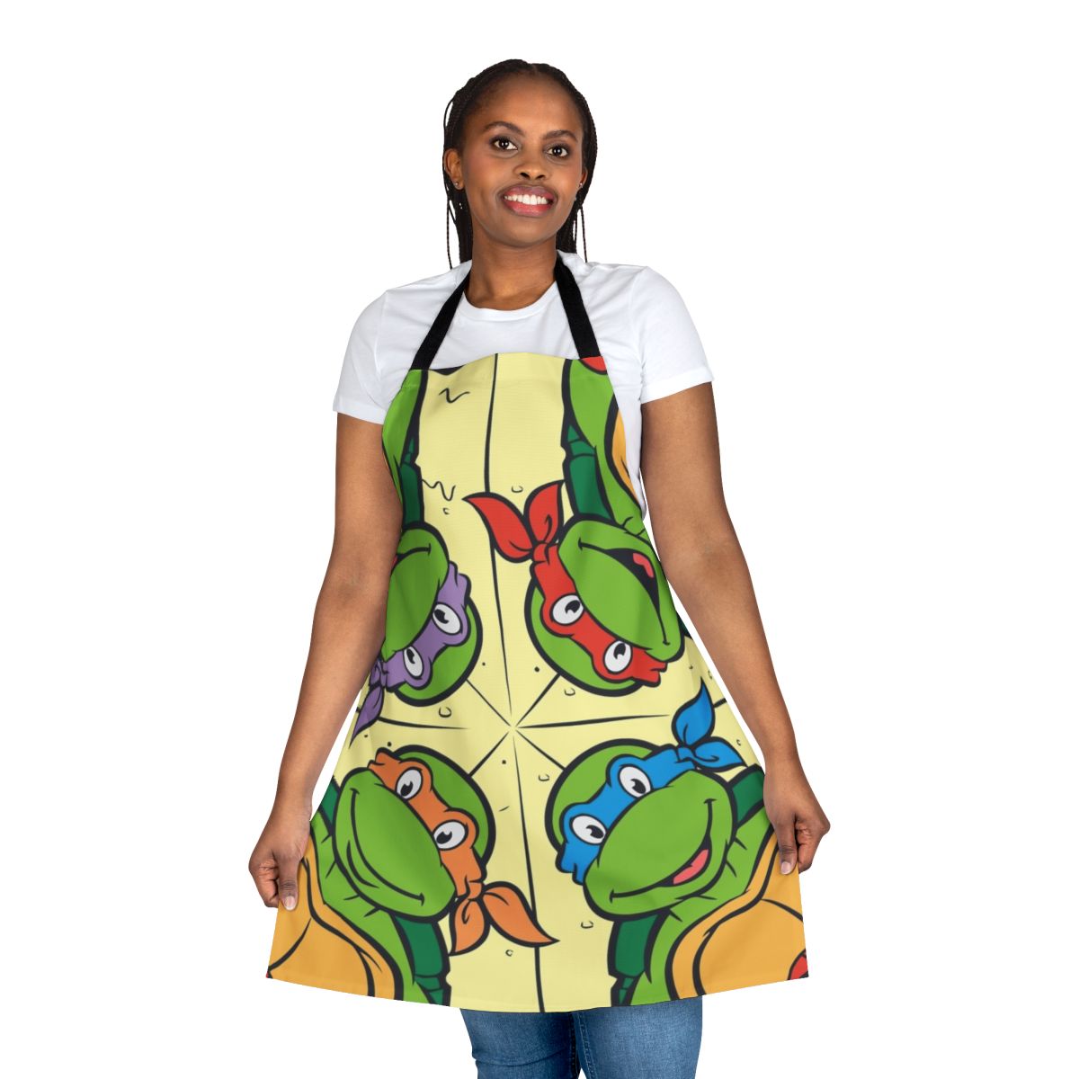 Colorful Teenage Mutant Ninja Turtles Themed Apron