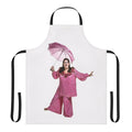 Apron featuring a portrait of singer Cass Elliot of the 1960s-70s group Mamas and Papas