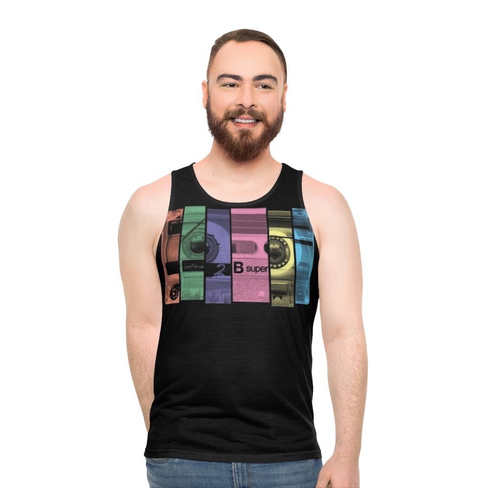 Retro Cassette Tape Unisex Tank Top