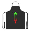 Castlevania-themed apron with pixelated design featuring vampire hunter and game elements