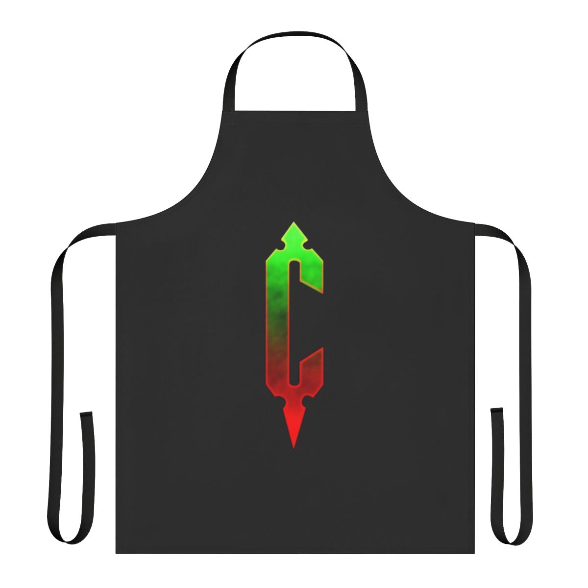 Castlevania-themed apron with pixelated design featuring vampire hunter and game elements