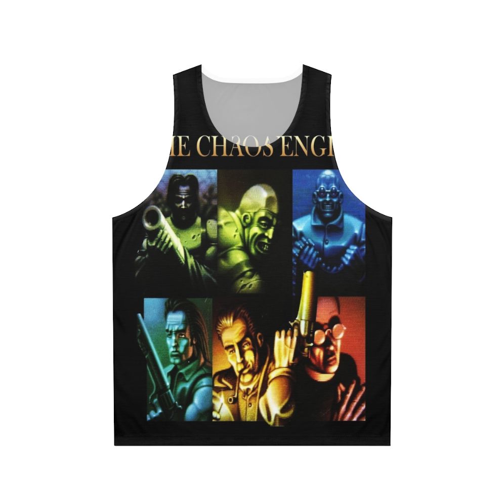 Retro Chaos Engine Unisex Tank Top