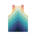Retro Chevron Unisex Tank Top
