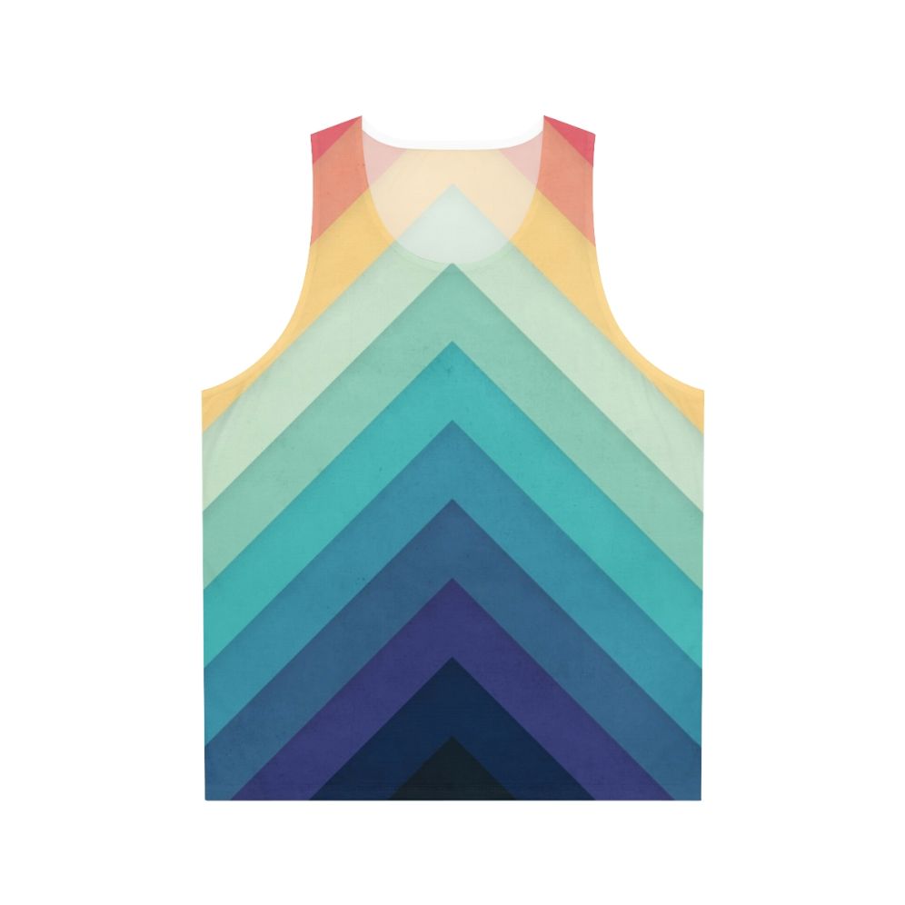 Retro Chevron Unisex Tank Top