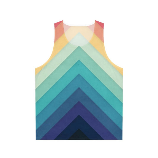 Retro Chevron Unisex Tank Top