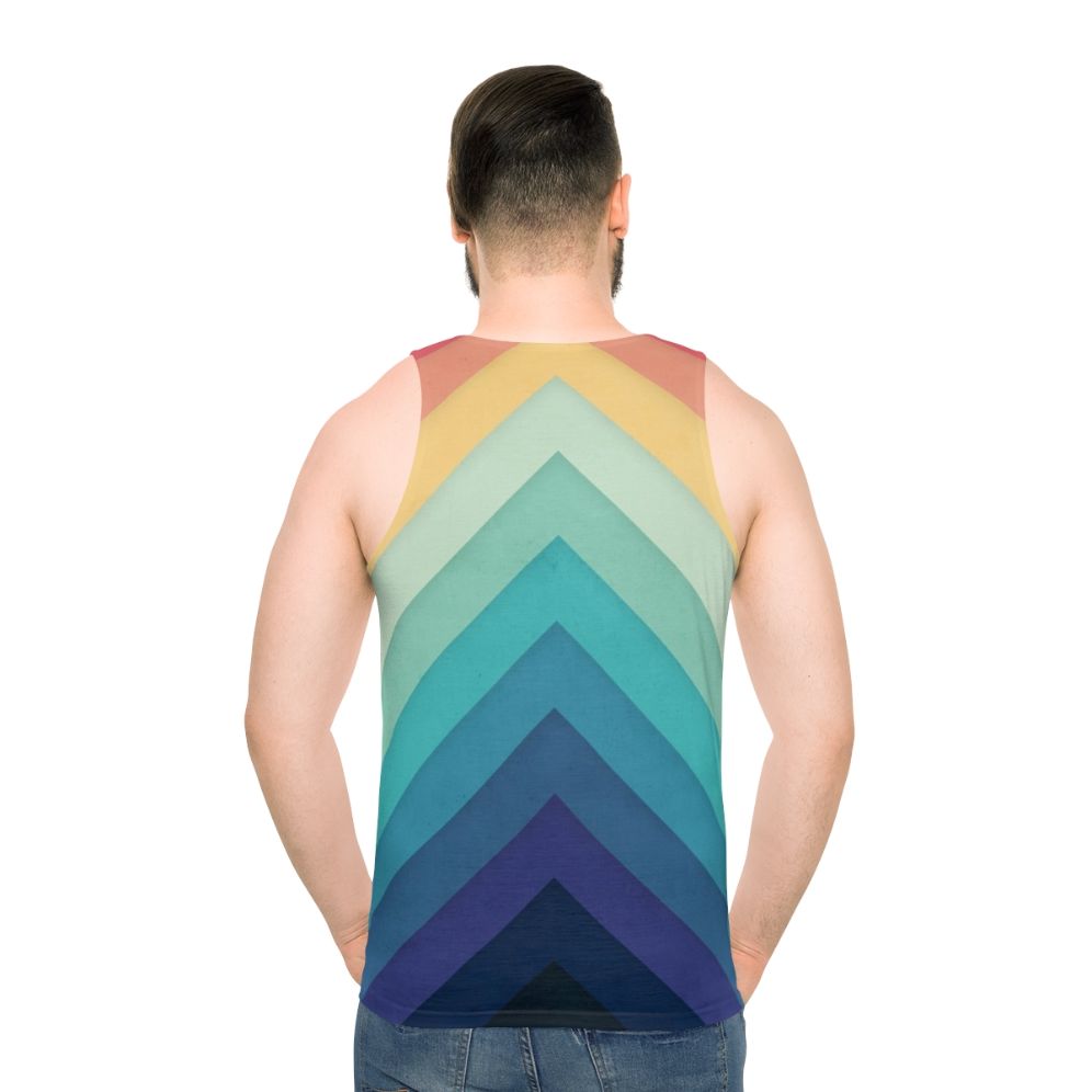 Retro Chevron Unisex Tank Top