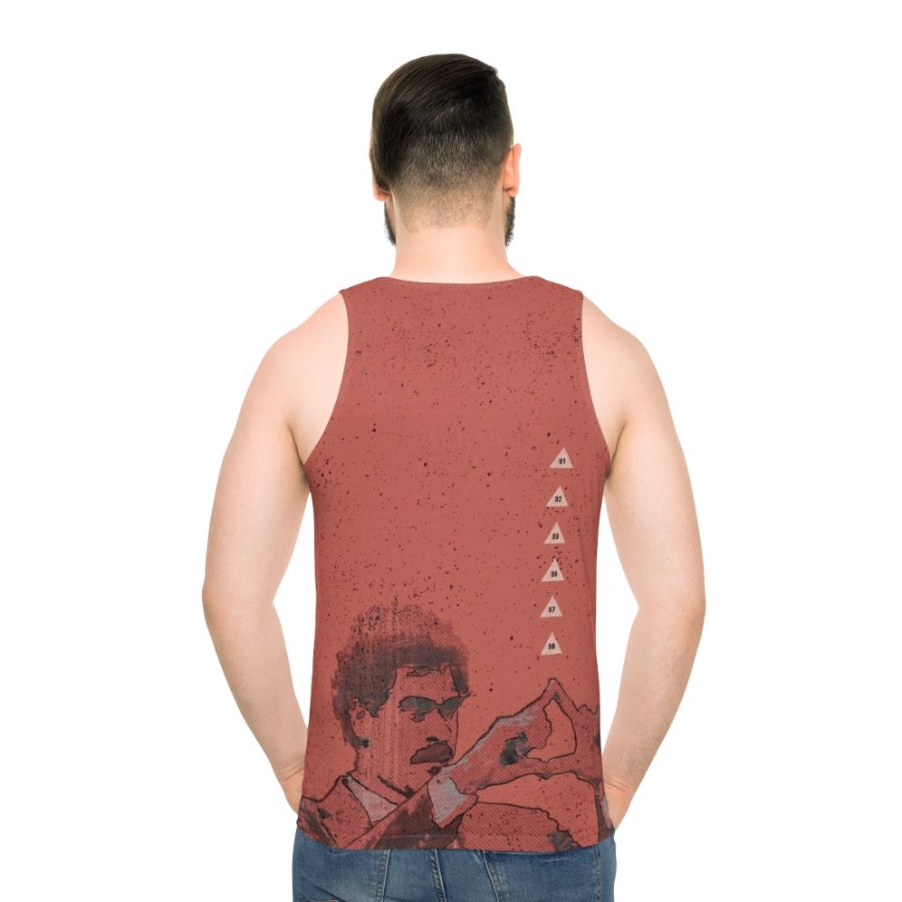 Retro Chicago Bulls 90s Triangle Offense Unisex Tank Top