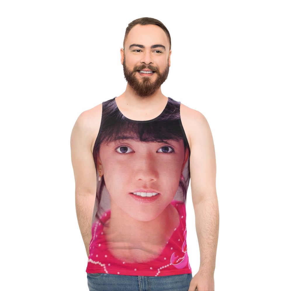Retro Chinese Kiss 1983 Iyo Matsumoto Unisex Tank Top