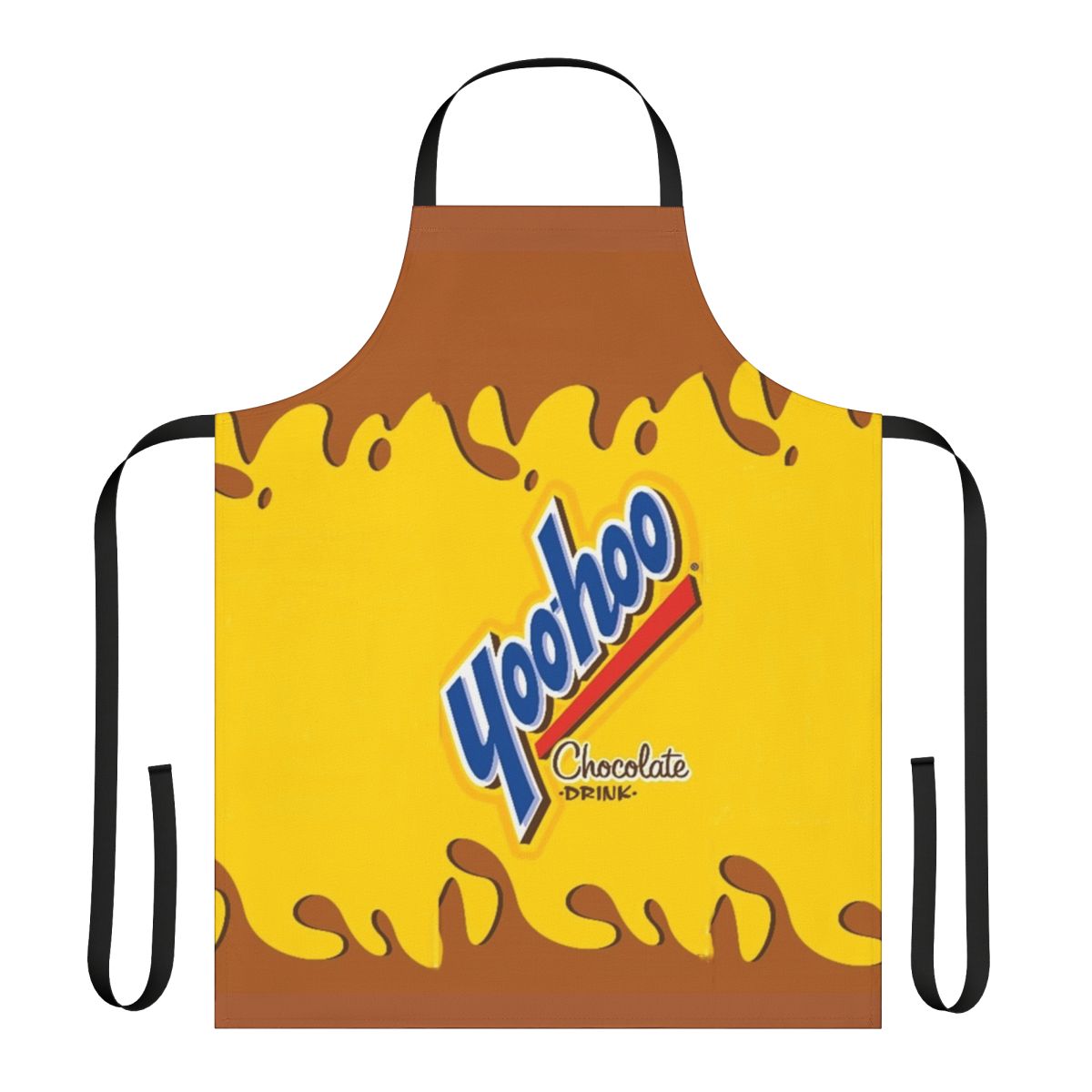 Chocolate milk-themed apron for nostalgic 90s kids