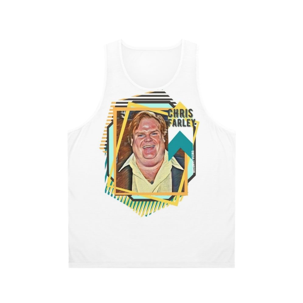 Retro Chris Farley Pop Art Tank Top