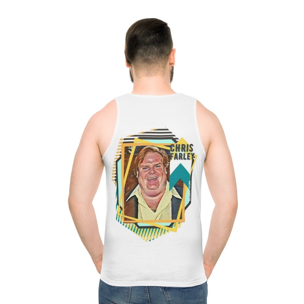 Retro Chris Farley Pop Art Tank Top