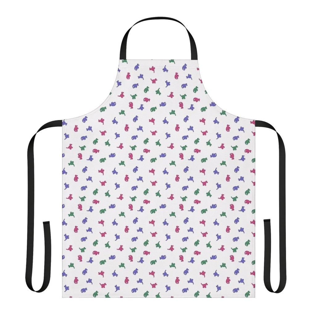 Retro-style apron featuring the iconic "Clark Griswold" pajamas from Christmas Vacation