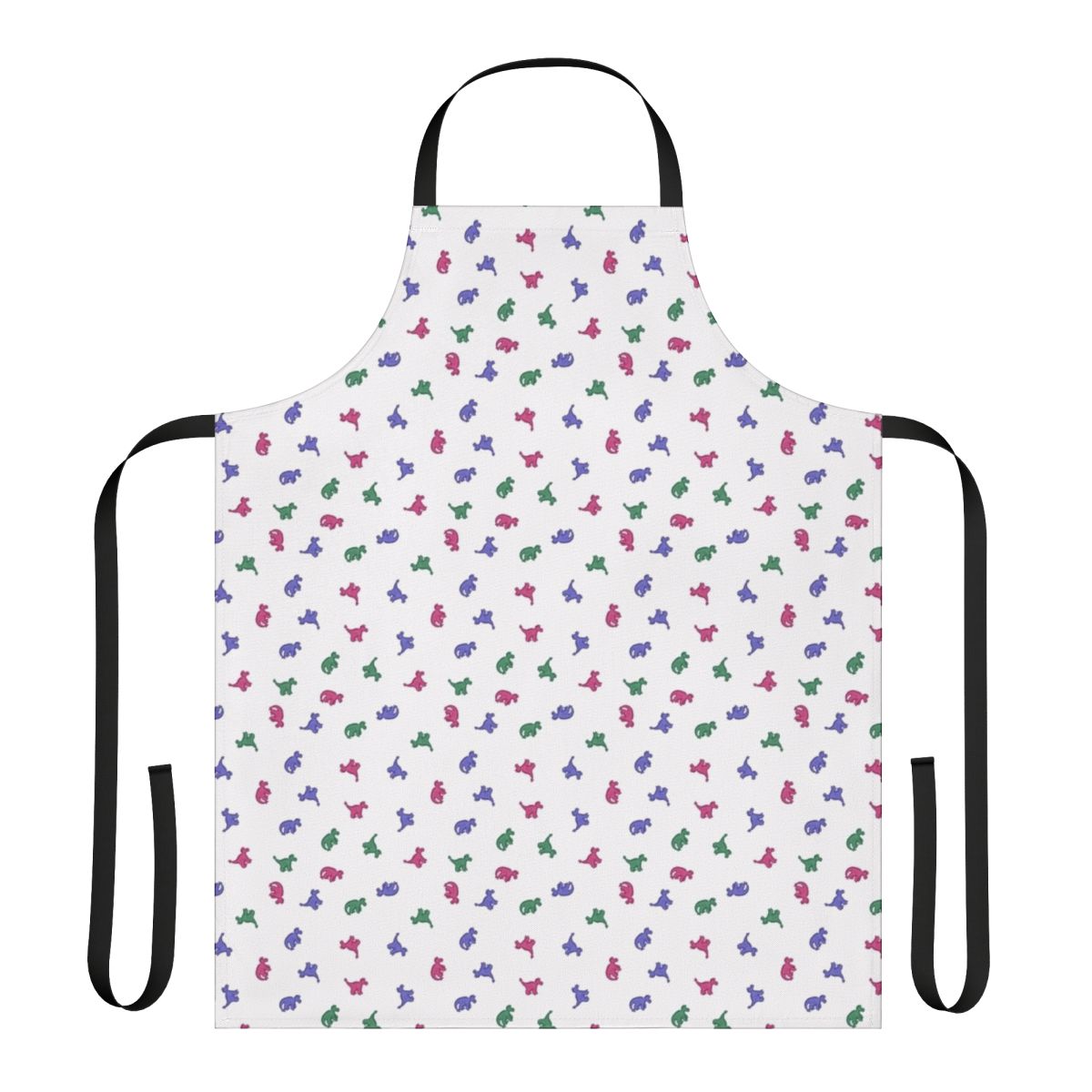 Retro-style apron featuring the iconic "Clark Griswold" pajamas from Christmas Vacation