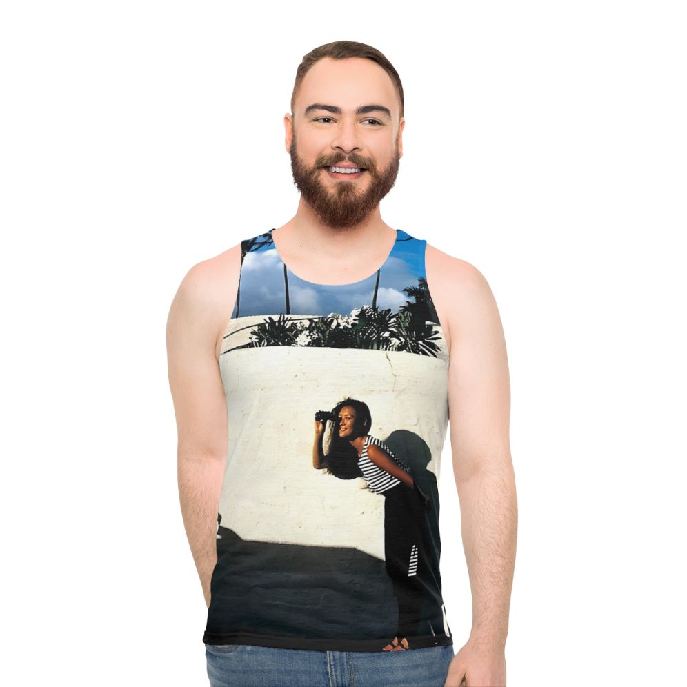Retro citypop inspired tank top