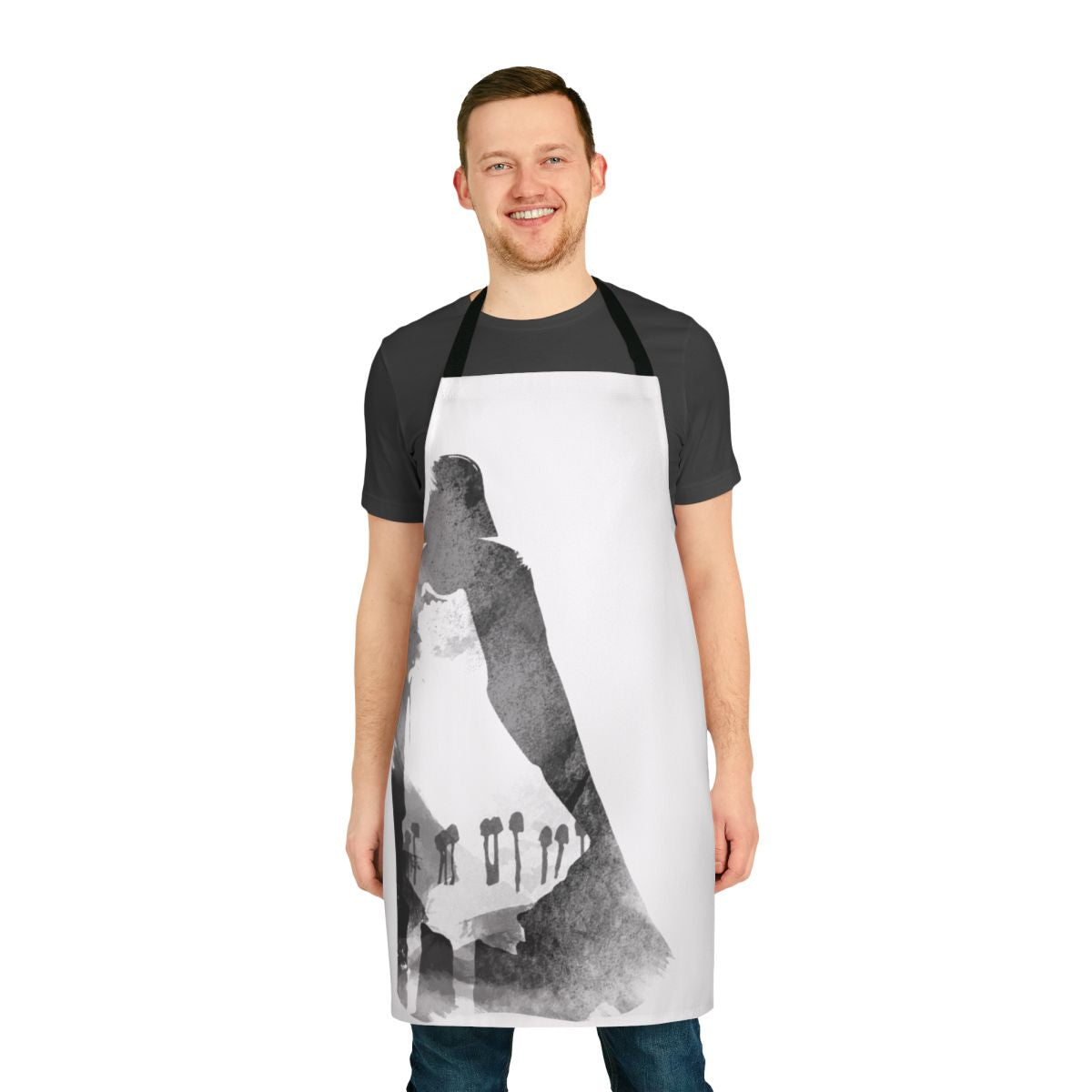 Retro apron featuring clone wars, ahsoka tano, and sci-fi design