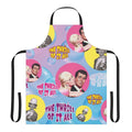 Vintage 1960s style comedy apron featuring a retro design