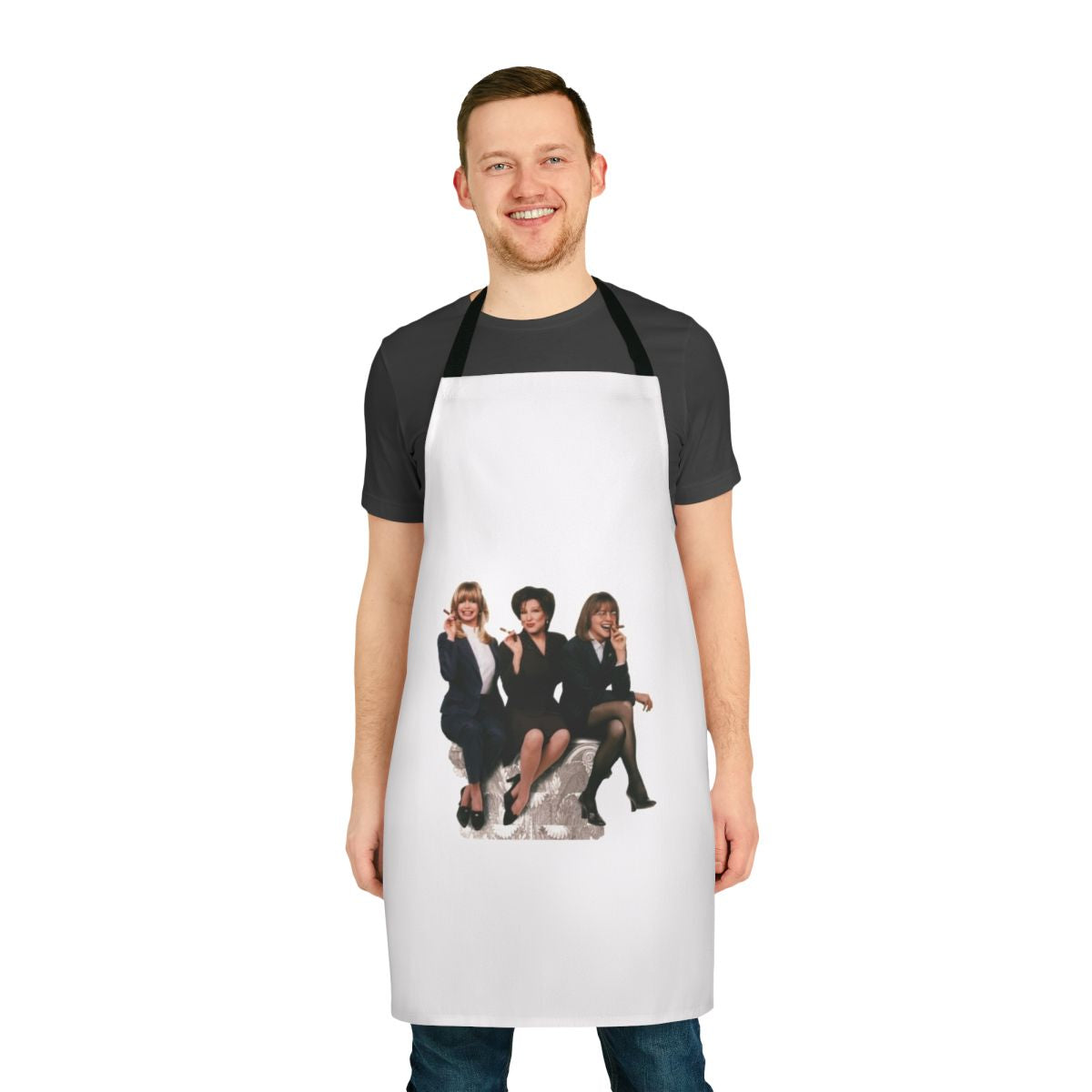 Apron featuring the iconic trio from the 90s comedy film "The First Wives Club"