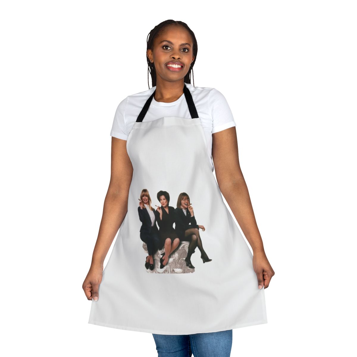 Apron featuring the iconic trio from the 90s comedy film "The First Wives Club"