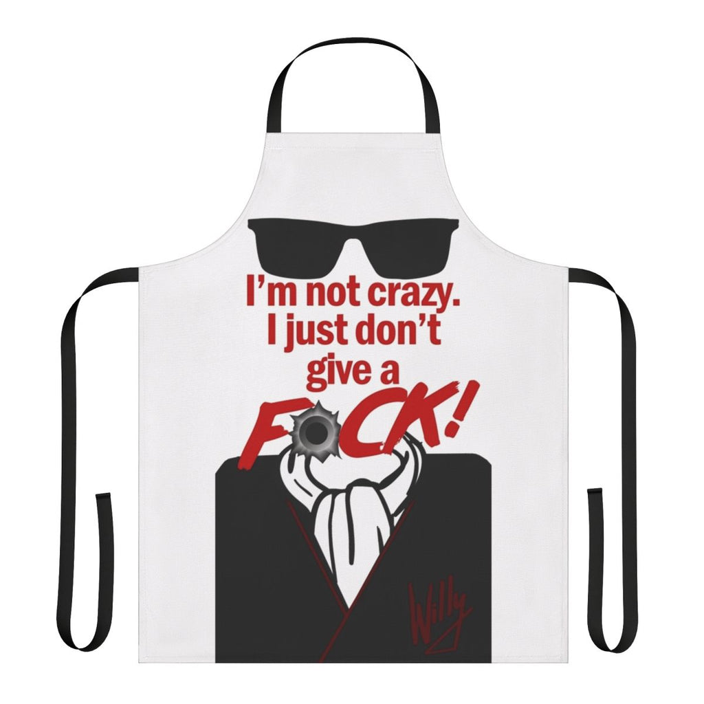 Retro cult classic "Night of the Comet" inspired apron with vintage, sci-fi horror design
