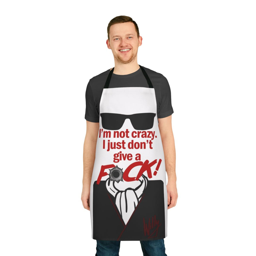 Retro cult classic "Night of the Comet" inspired apron with vintage, sci-fi horror design