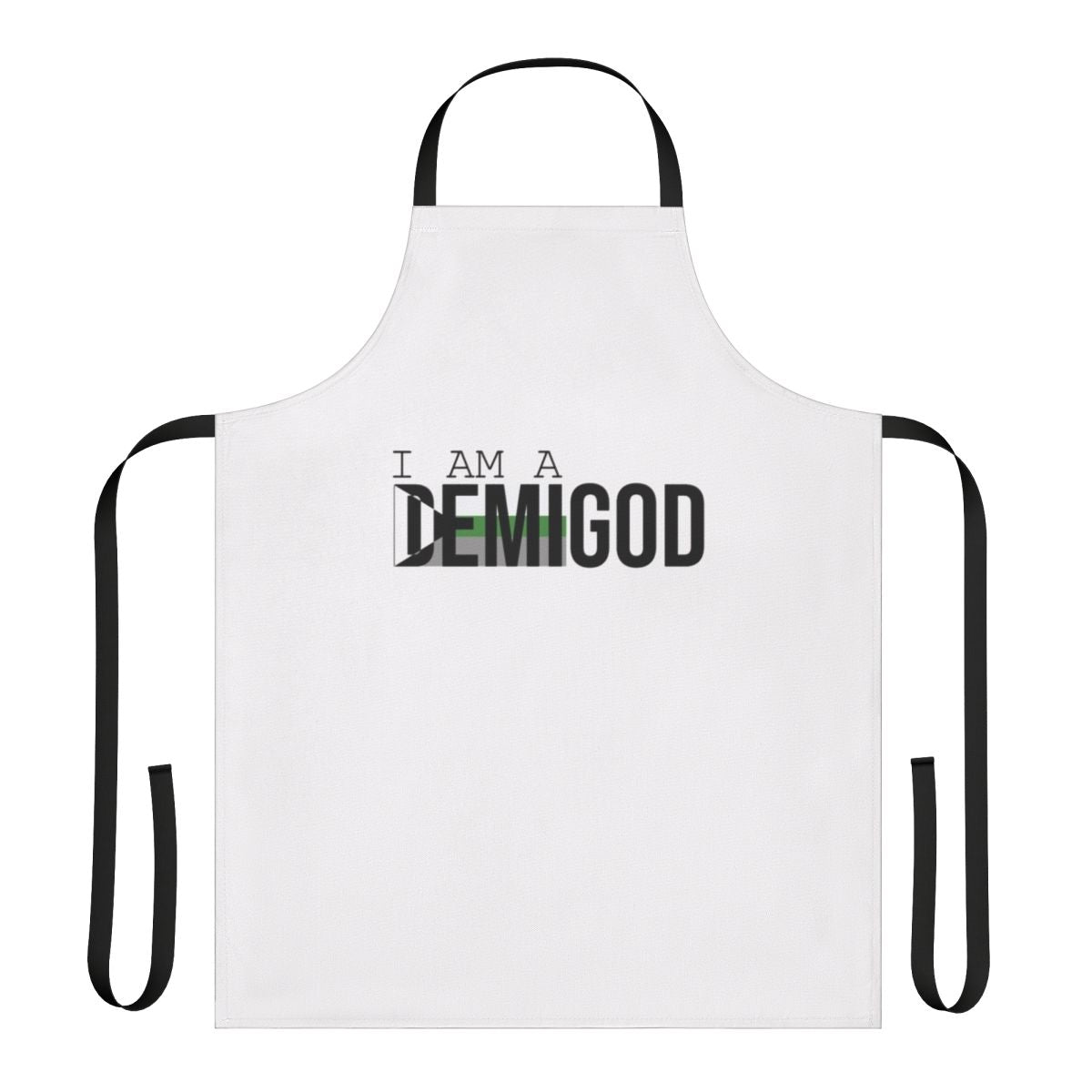 Retro demi romantic inspired apron with vintage airline logo and design