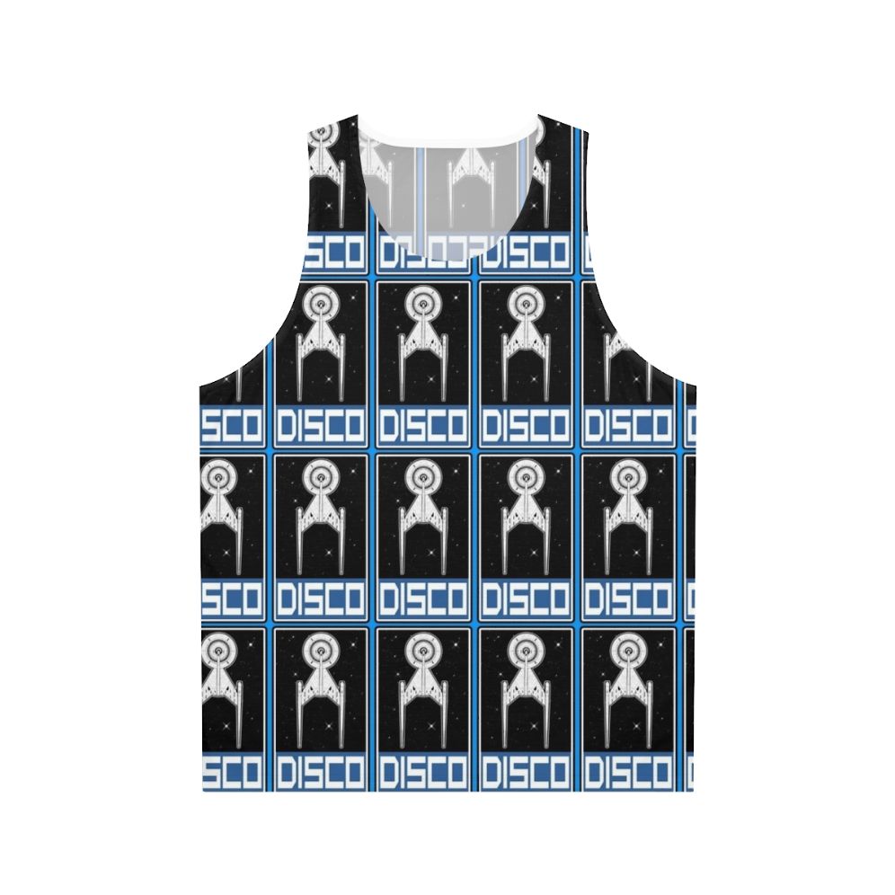 Retro Disco Blue Unisex Star Trek Tank Top