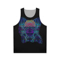 Retro DJ Unisex 80s Style Tank Top