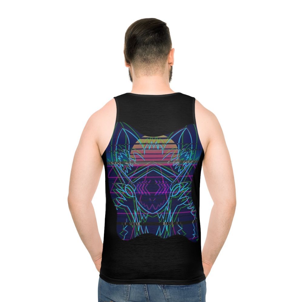 Retro DJ Unisex 80s Style Tank Top