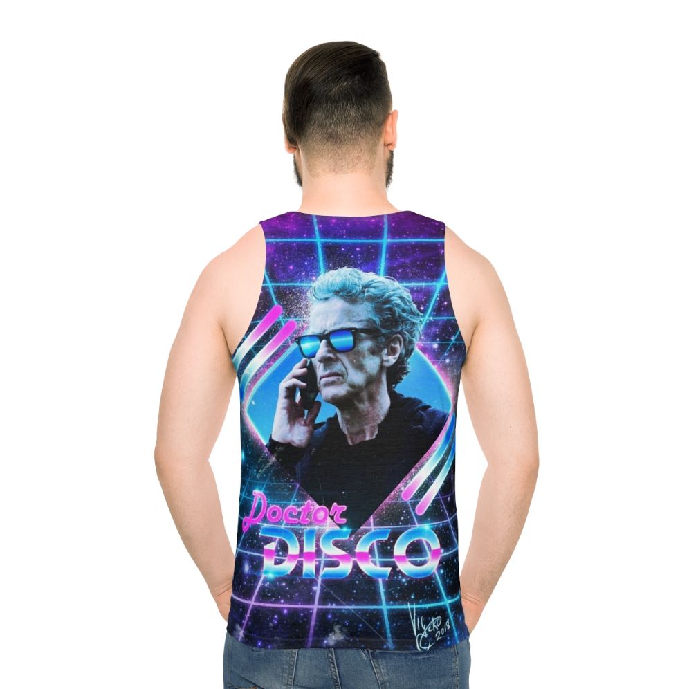 Retro Doctor Disco Unisex 12th Doctor Tank Top