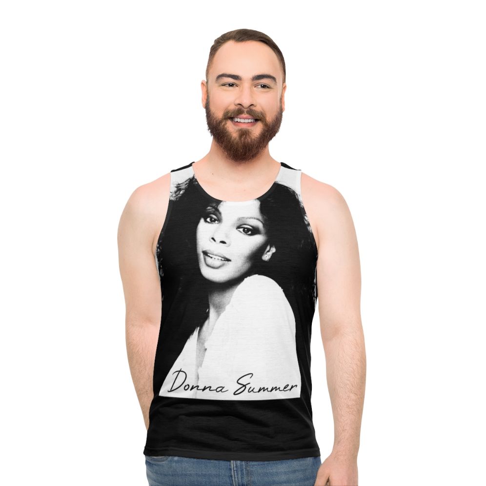 Retro Donna Summer Unisex Tank Top