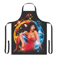 Colorful and vibrant apron featuring the iconic image and name of legendary singer Donna Summer