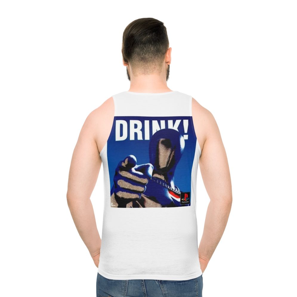 Retro drink unisex tank top